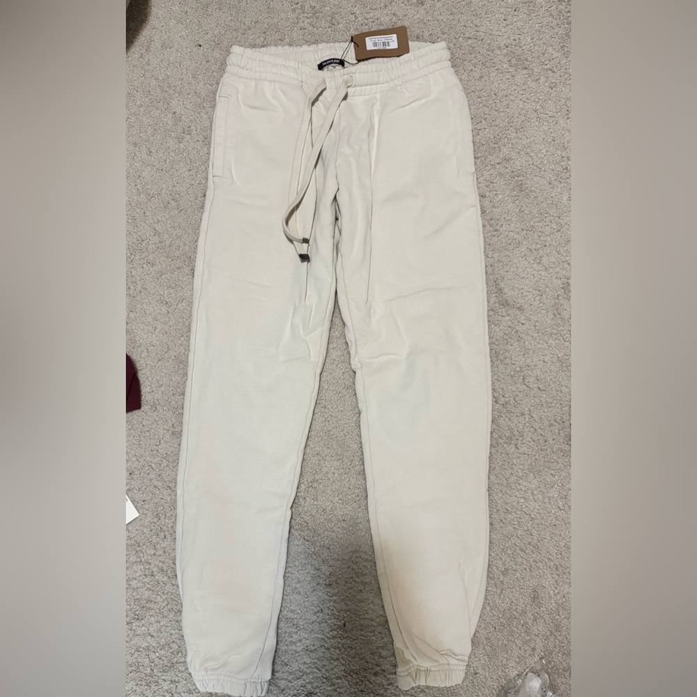 TALENTLESS Joggers, color Bone, size S